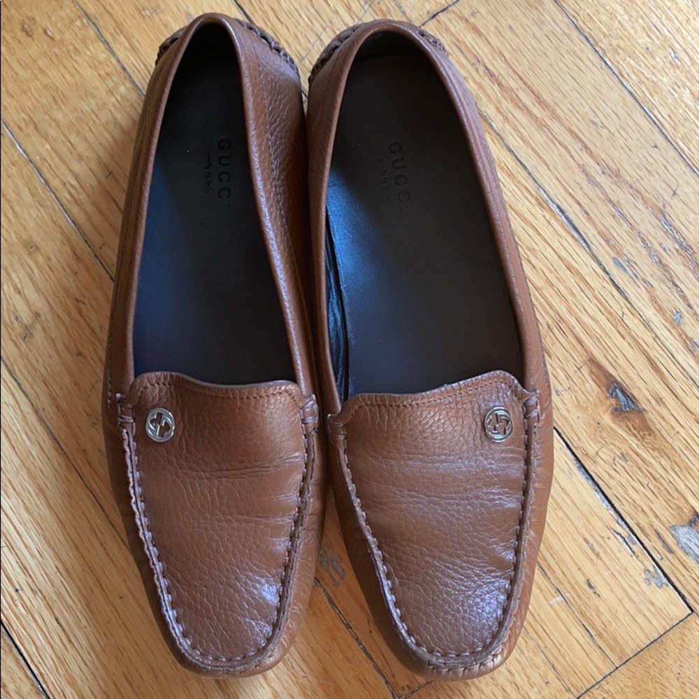 Gucci brown loafers